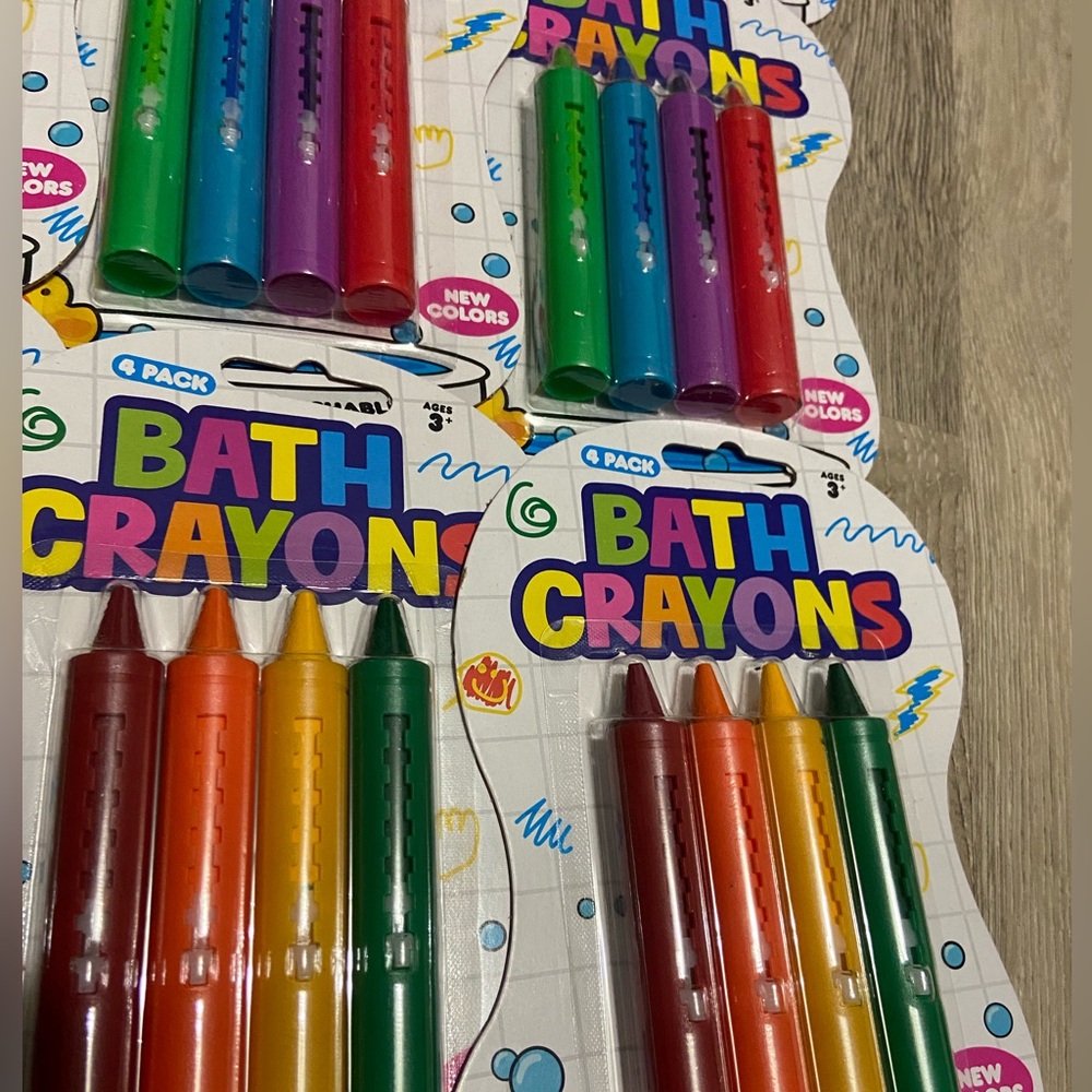 Bath crayons 6 packs NWT - Picture 4 of 6